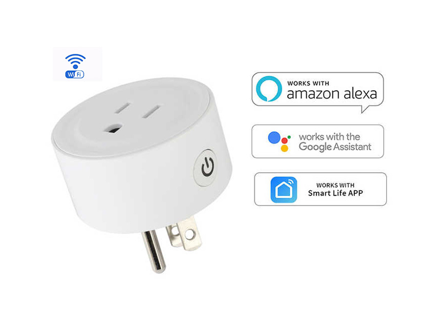 European Standard Alexa and Google Home WiFi Smart Plug - China
