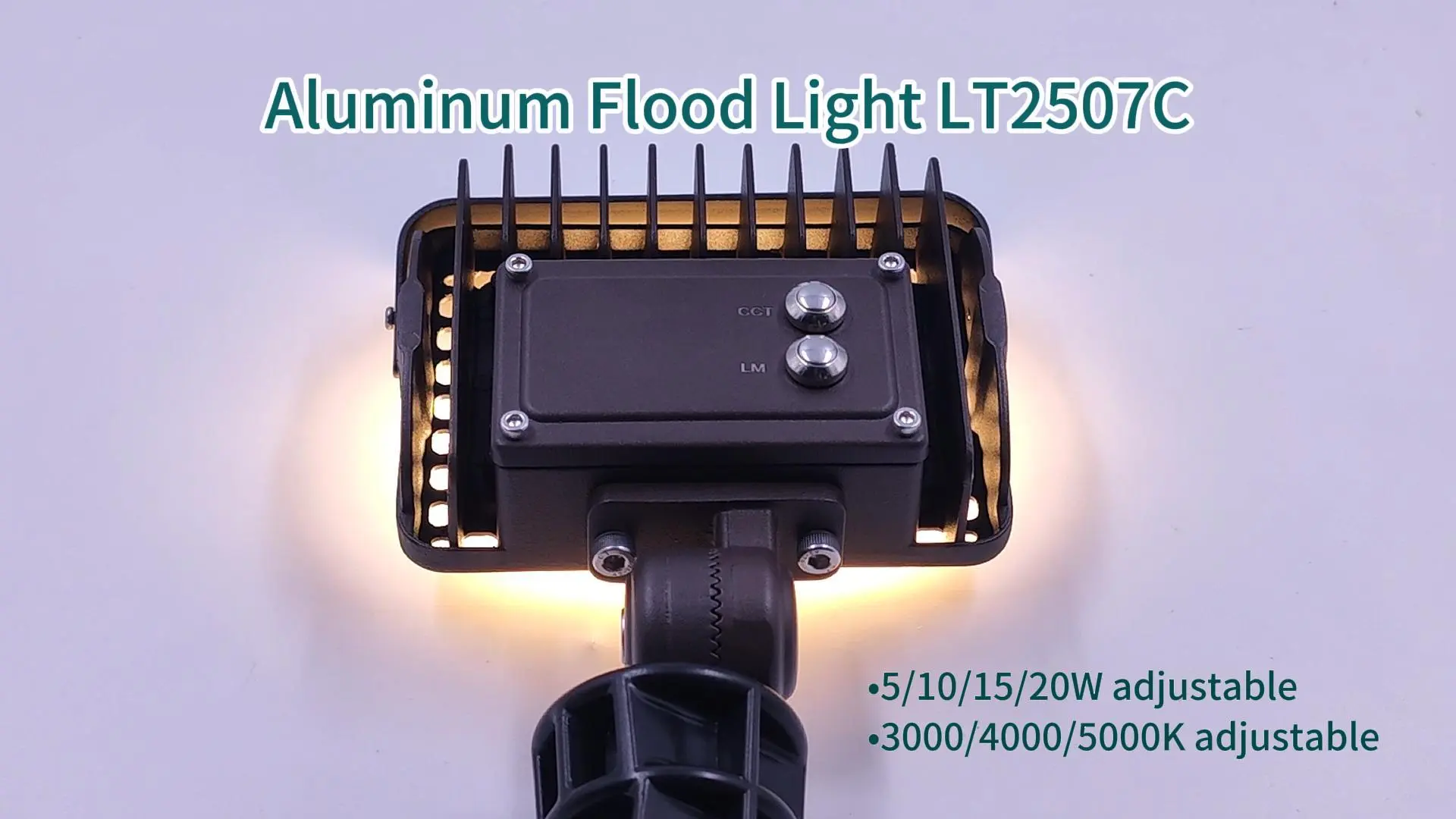 Video of Wattage Adjustable Flood Light LT2507C